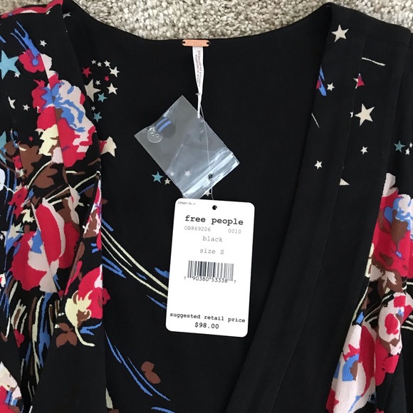 NWT Free People Sleeveless Tunic Blouse - Picture 5 of 6